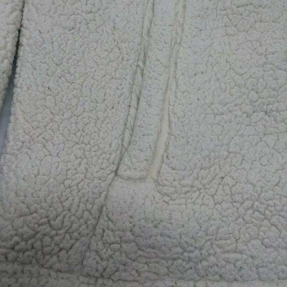 Girl's The North Face Fleece Pullover Cream Size L - Picture 2 of 7